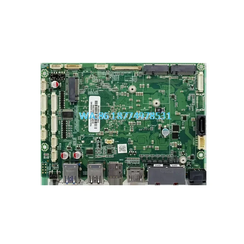 Wmwmnu for Pentium Celeron Quad Core Processor Industrial PC Motherboard 2 LAN 4 USB 6 COM SATA Hard Drive for Desktop