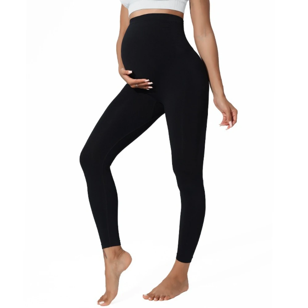 

Maternity Clothes Maternity Yoga Pants Summer Thin Stretchy Belly Support Tight Leggings for Pregnant Women Pregnancy Clothing