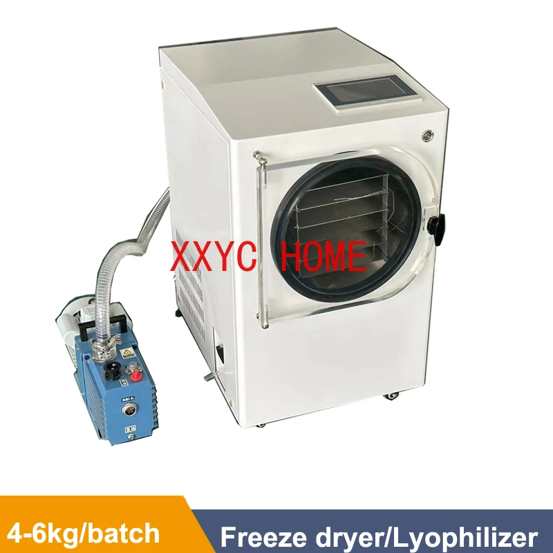 110/220V Vegetable Fruit Food Liofilizador Mini Vacuum Dried Home Use Freeze Dryer Lyophilizer With Vacuum Pump Machine For Sale