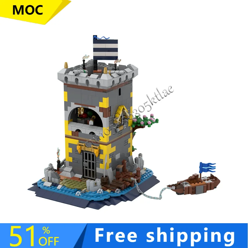 

958PCS Customized MOC-31120 Alternative Building Medieval Street Model DIY Creative Blocks Educational Assembly Toy Holiday Gift