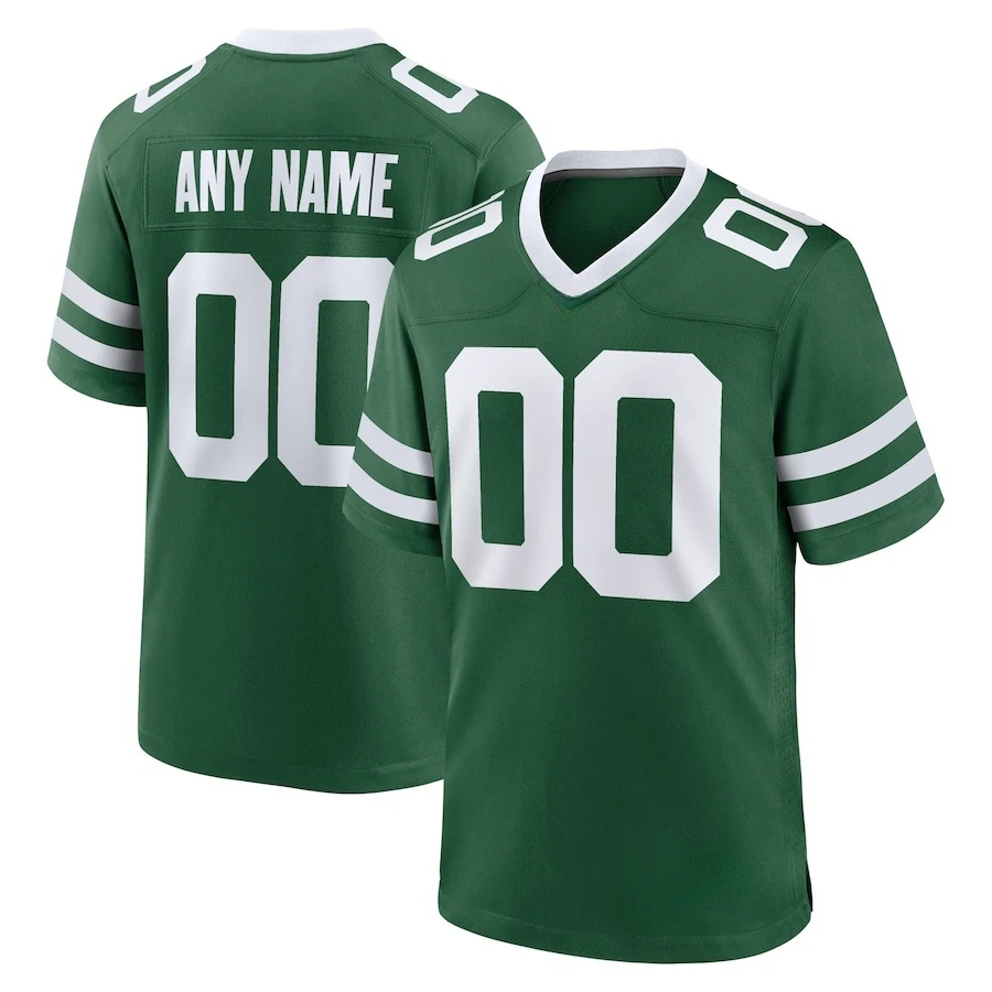 Personnalisé New York Broderie Jersey Amérique Jeu Footbball Jersey Personnalisé N'importe quel Nom Numéro Tous US Taille S-3XL