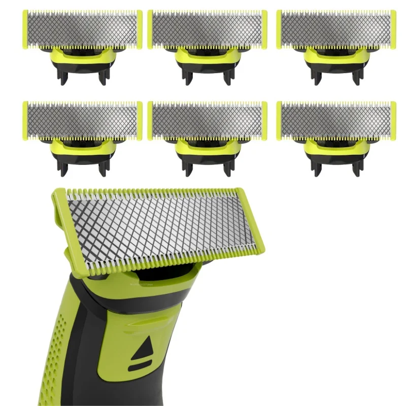 Adapted for Shaver Replacement Blade For OneBlade & One Blade QP2520 QP2530 QP2620 QP2630 QP6510 QP6520 Hybrid Electric Beard
