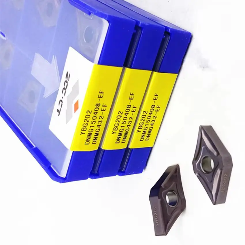 

DNMG150404-EF YBG202/DNMG150408-EF YBG202/DNMG150404-EF YBG205/DNMG150408-EF YBG205 ZCC.CT CNC carbide inserts turning inserts