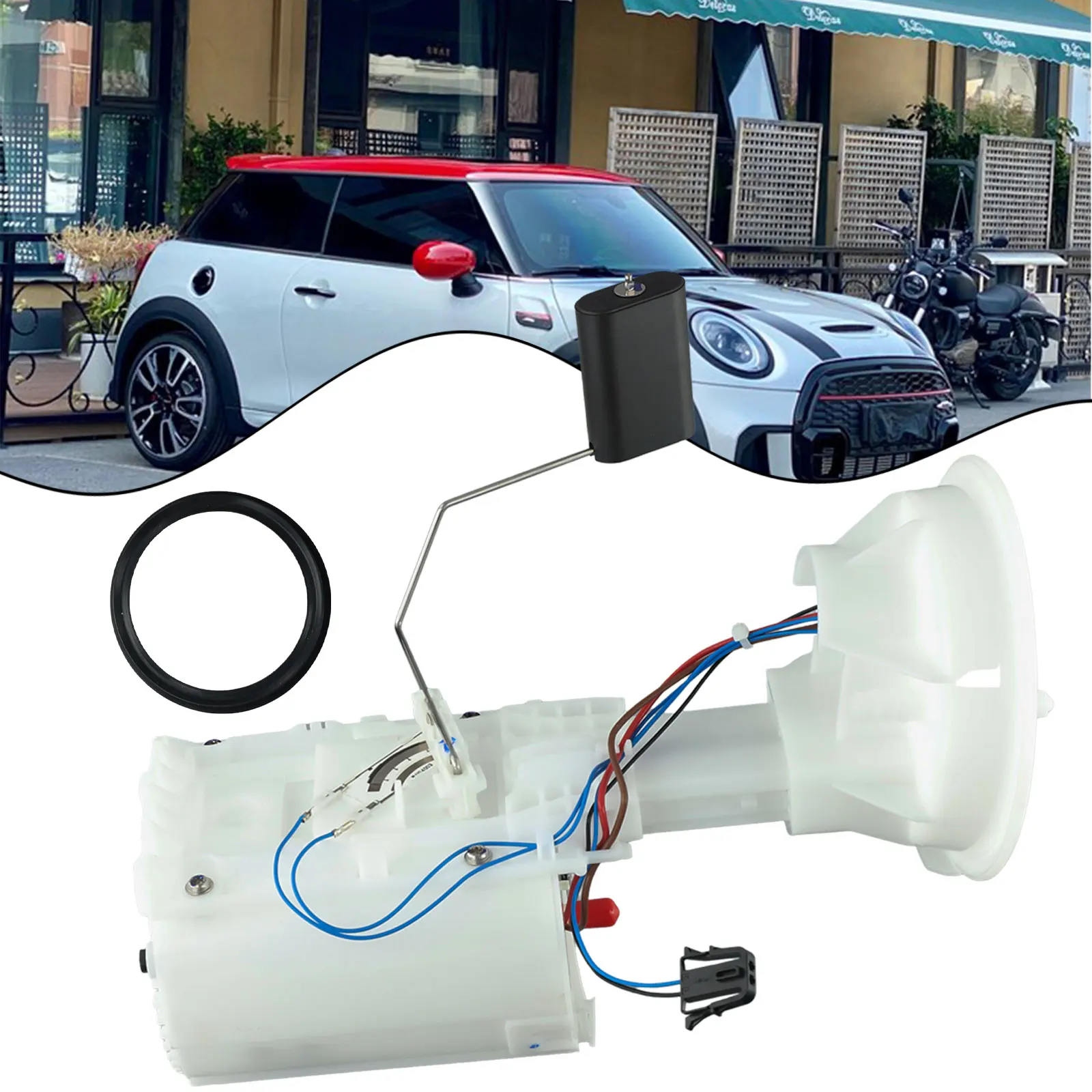 Assembly 1x Fuel Pump Plastic 16112755082 For Cooper S 1.6 Convertible For Mini R56 2006-2013 For Mini R57 2008-2015