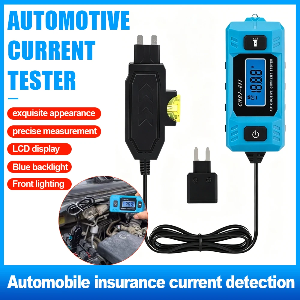 Car Auto Current Tester Circuit Tester Multimeter Lamp Car Repair Automotive Electrical Multimeter Fuse Detector Diagnostic Tool