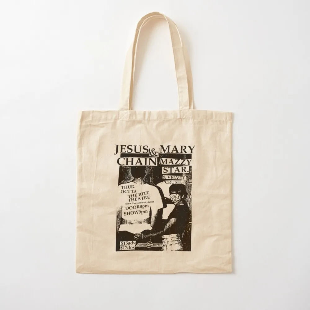 Mazzy Star T-ShirtJesus & Mary Chain _ Mazzy Star Tote Bag the tote bag canvas tote bags luxury women