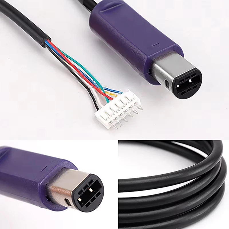 1Pc Game Console Cable For Gamecube For NGC GC Game Controller Extension Line Gamepad Replacement Cord 3 Meters