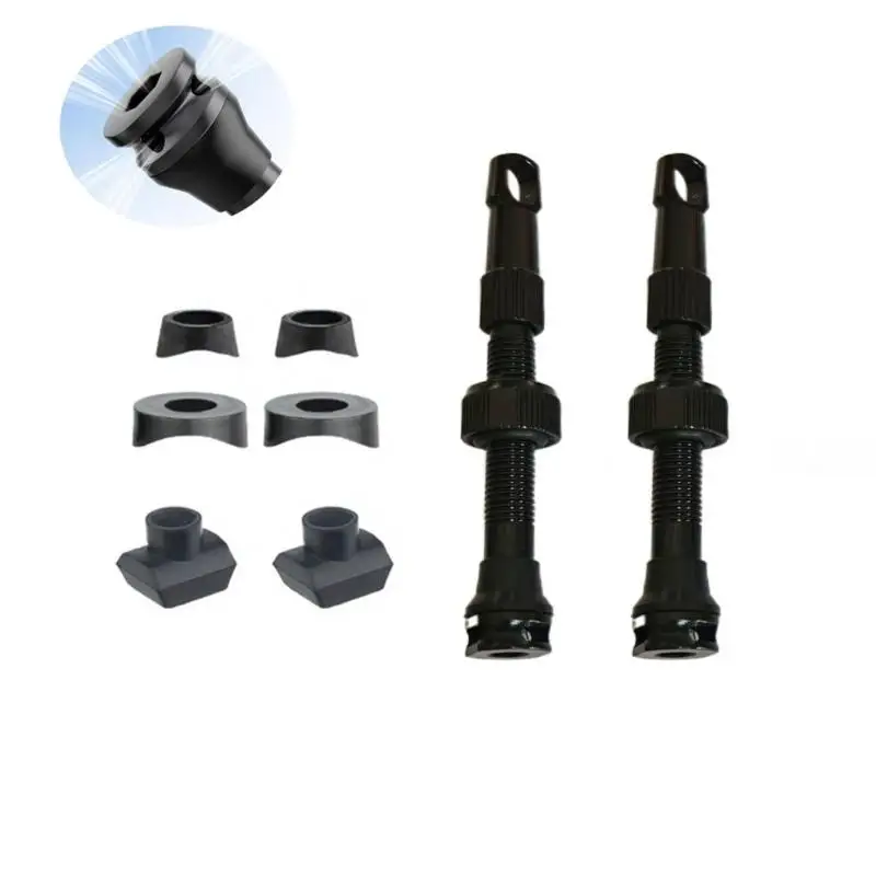 

652F коррозионностойкие клапаны для велосипедных покрышек из алюминиевого сплава с высокоэффективным уплотнением