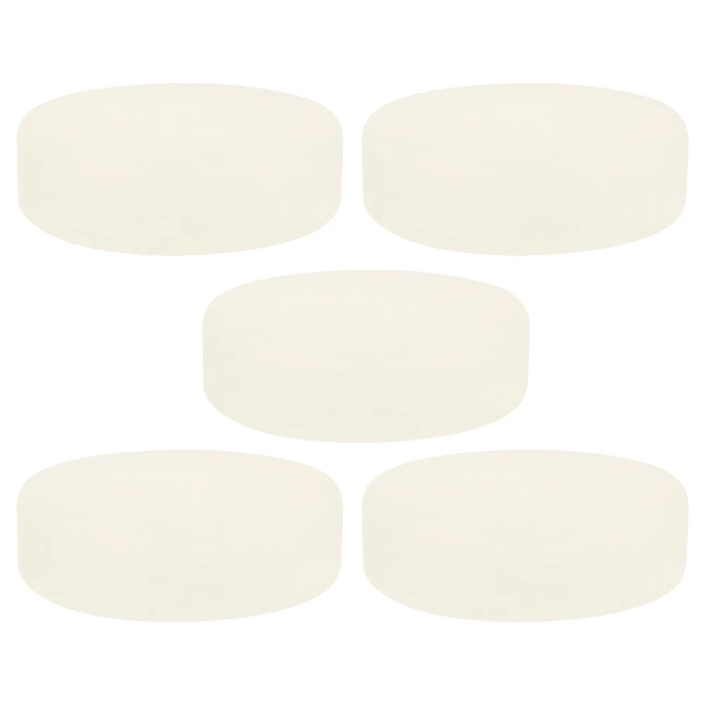 5pcs Practical Ice Hockey Lightweight Ice Puck Ice Hockey Training Puck Plastic Ice Hockey Puck Prop