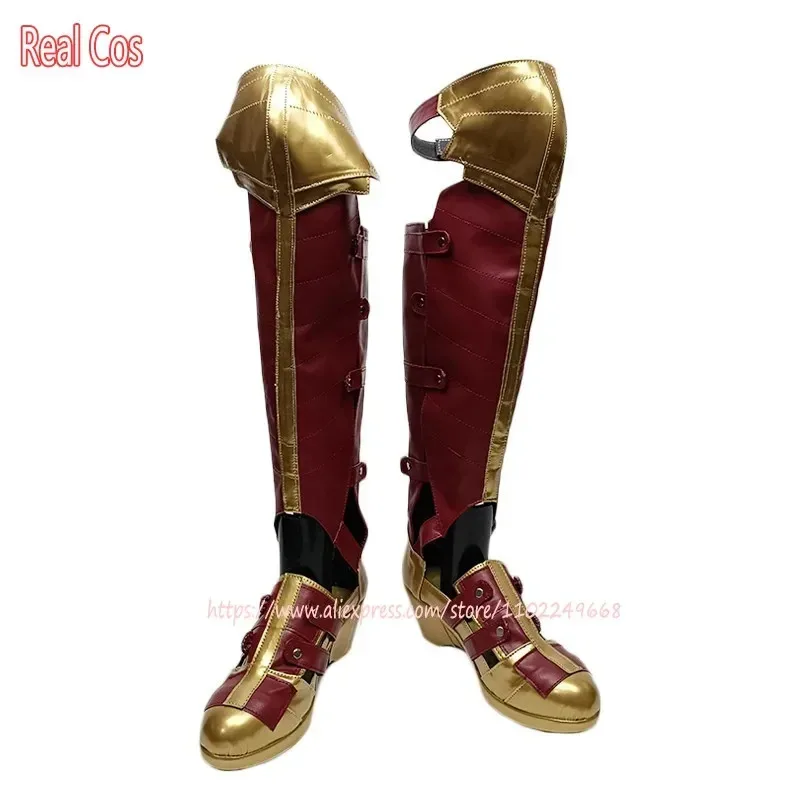 

RealCos Женская обувь для косплея Принцесса Диана Обувь для косплея Сапоги на Хэллоуин на заказ