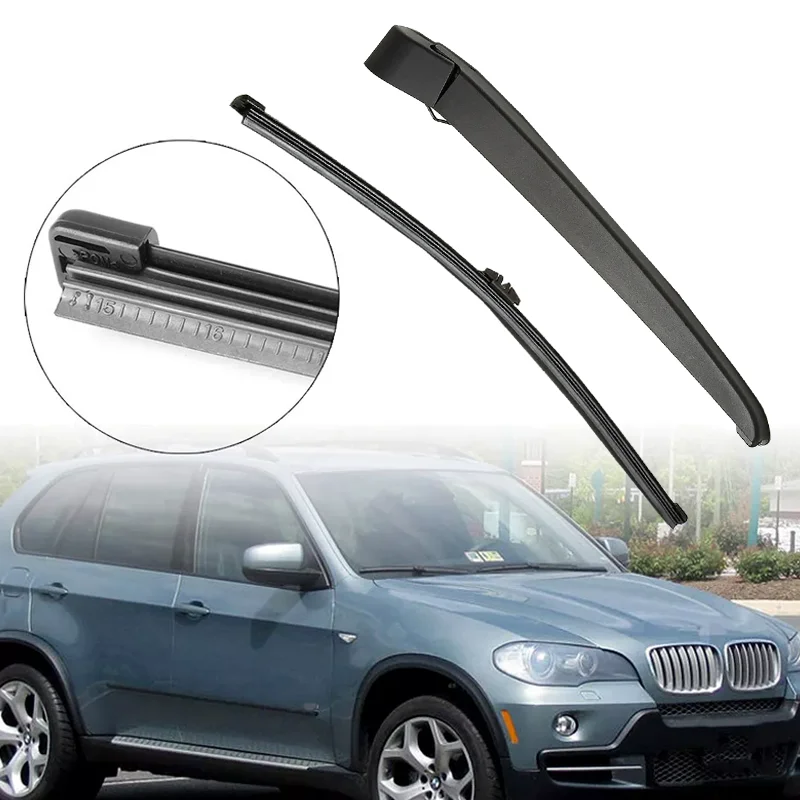 Rear Wiper Arm & Blade For BMW X5 X5M E70 2007-2013 61627161029 61627206357