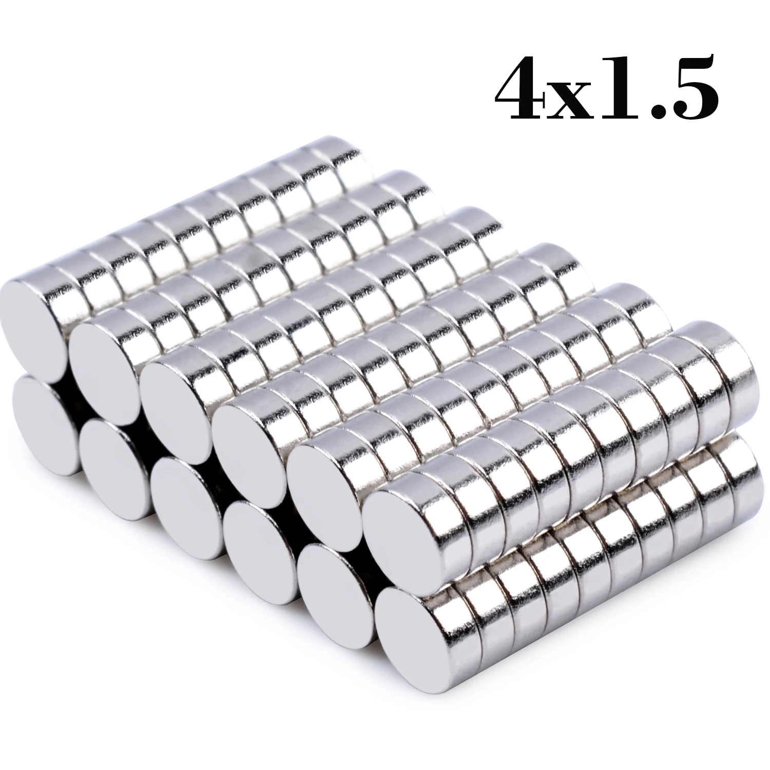 

10~500pcs 4x1.5 Round Super Strong Magnets Small Neodymium Magnet Imanes Neodimio Potentes Permanent N35 NdFeB Powerful Magnetic