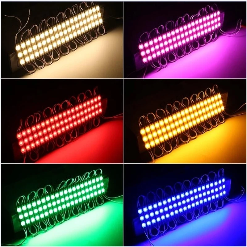 

12V waterproof 2835 3LEDs 1.2W Injection molding LED Module high lumen super bright led modules lighting