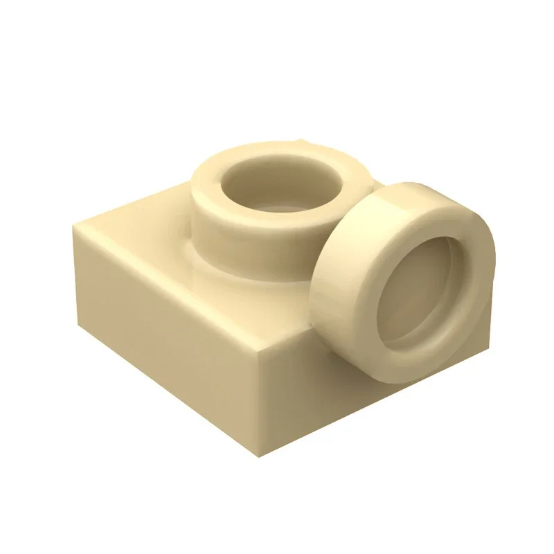 MOC 10PCS 3024W 0161 Special 1x1 Board Building Blocks Kit Short Hole Point Floating Above Side Third Bricks Particle Toys Gifts