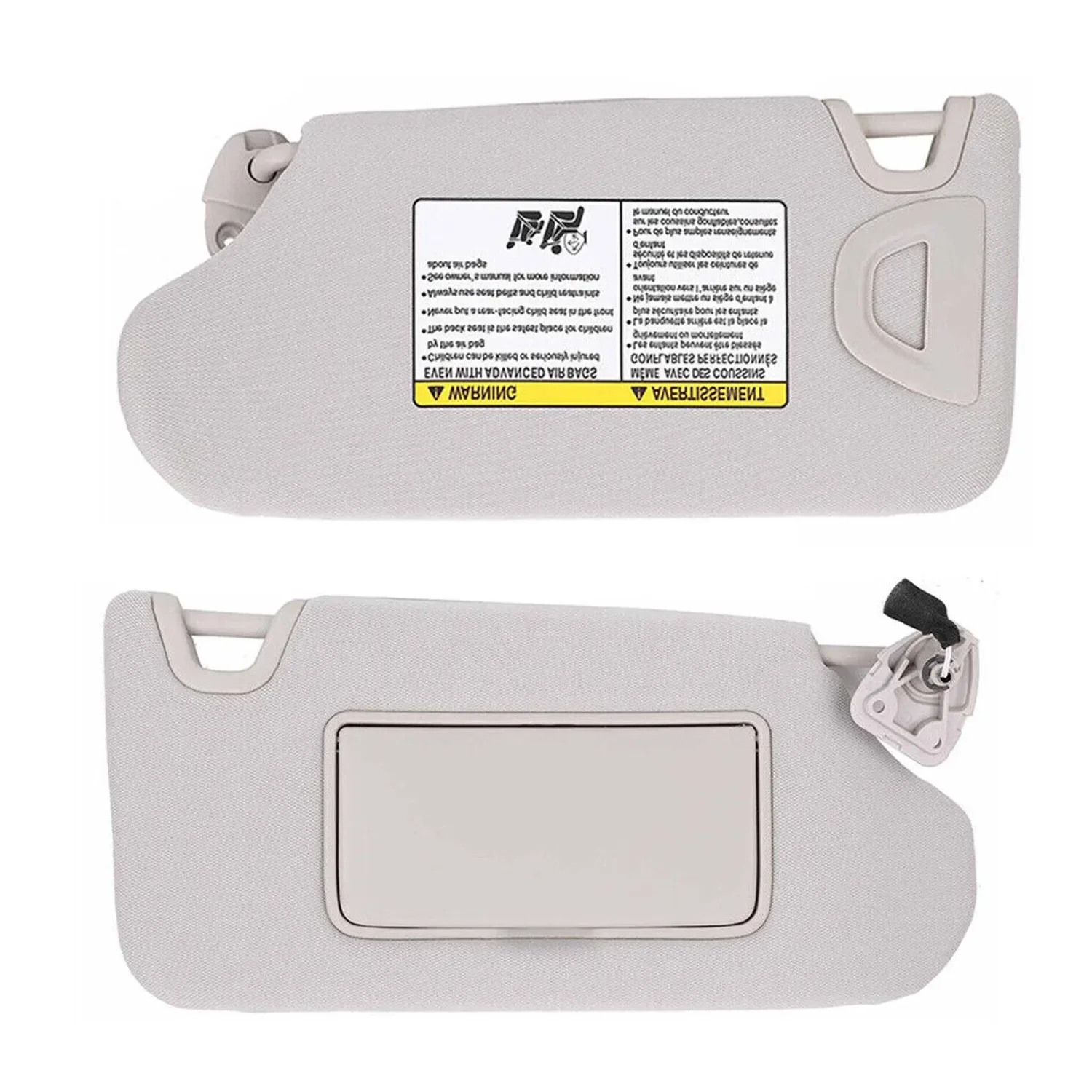 

Бежевый/серый автомобильный солнцезащитный козырек со светом без люка OEM # 96401-3TA2A 96400-3TA2A для Nissan Altima 2013 2014 2015 2016 2017 2018