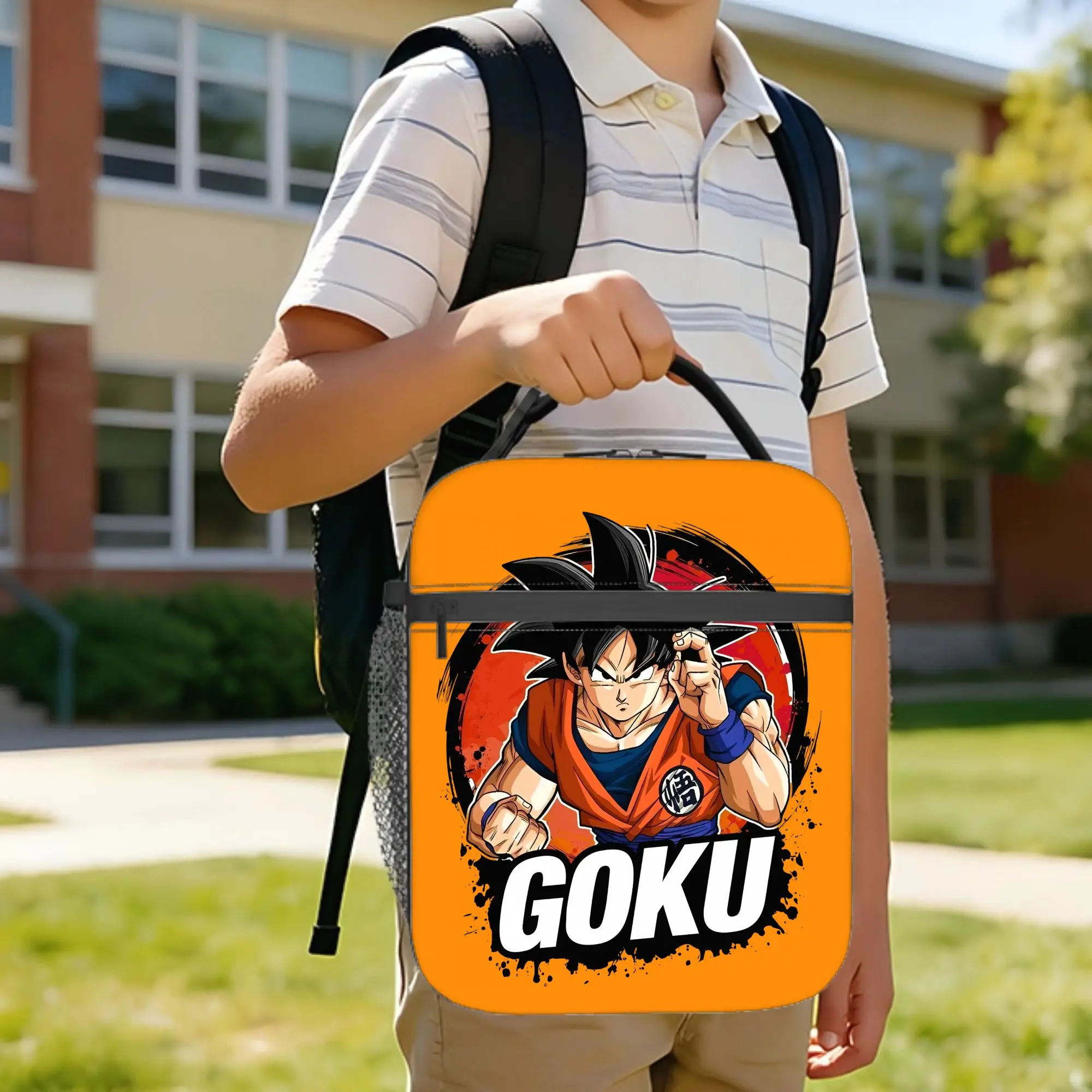 

Термосумки для обедов DBZ: вместительные, многоразовые, для колледжа и активного отдыха, сумка-тоут для бенто