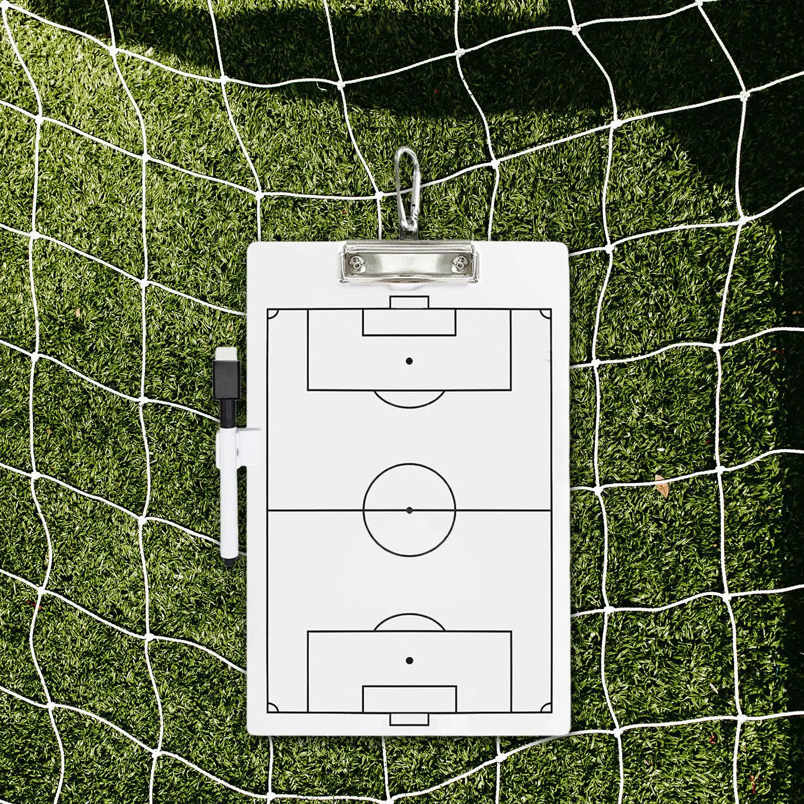 Soccer Coaching Board Practice Board Erasable with Dry Erase Marker Rewritable