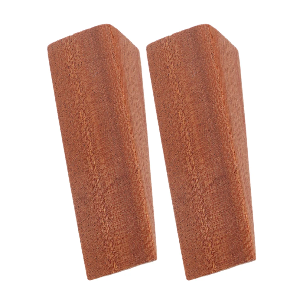 

2 Pcs Wood Stops Bottom Anti Slip Home Safety Creative Door Plugs Wedge Nodrill Wind Prevention Floor Protector Door Guard