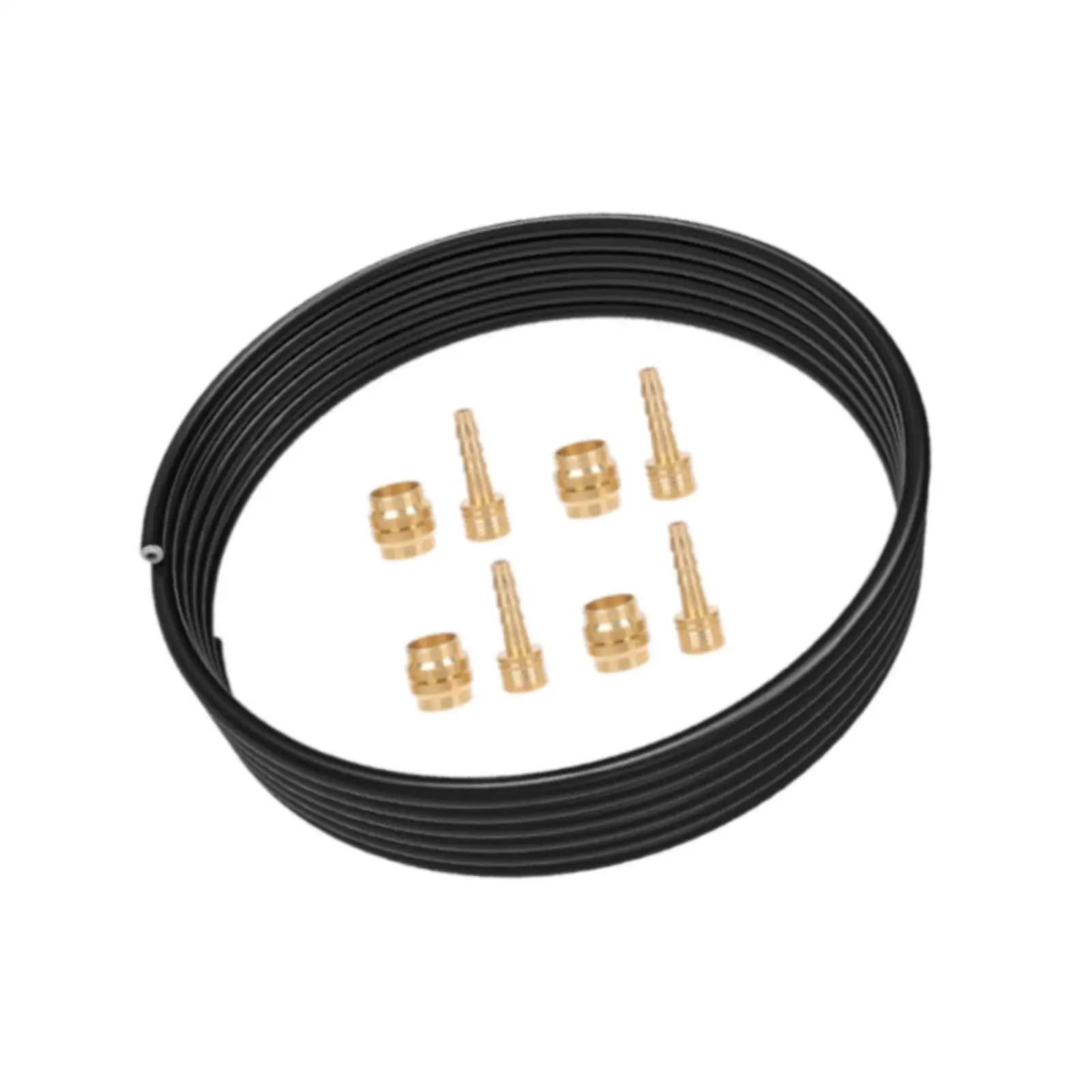 Bike Hydraulic Brake Hose Kit 300cm Portable Insert Adapter for BMX MTB Disc Brakes and Cycling Repair