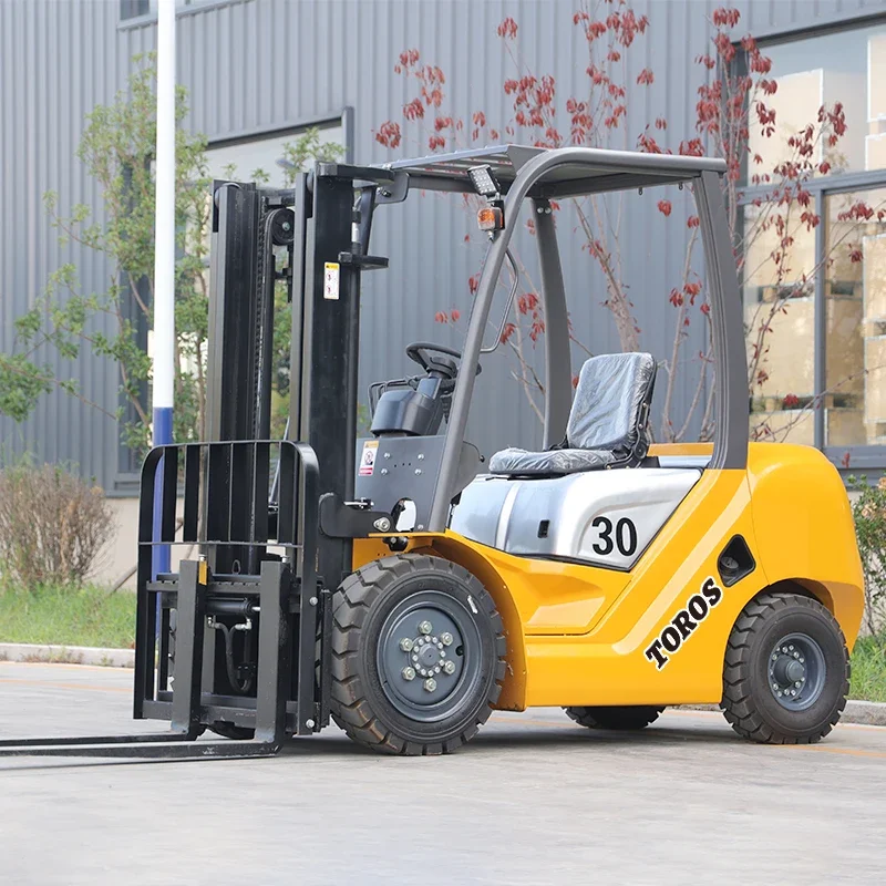 Best Selling Spot Factory Forklift 1 Ton 2 Ton 3 Ton Diesel Forklift Four-wheel Farm Mini Forklift Diesel EPA Eur5 Standard