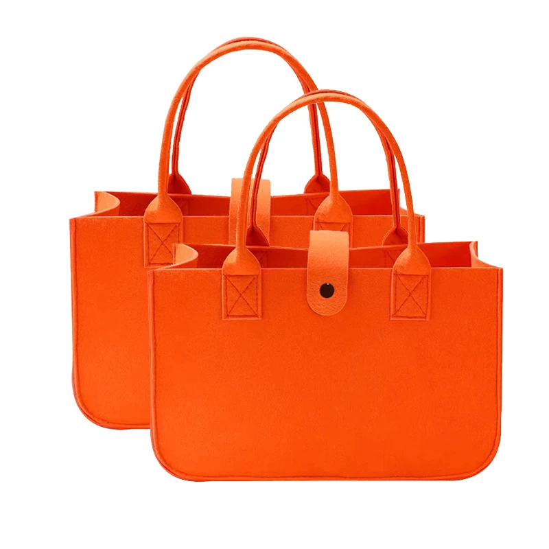 2 أكياس تخزين اللباد، أكياس الهدايا اللباد، أكياس حمل اللباد، أكياس حمل متعددة الألوان، أكياس التسوق