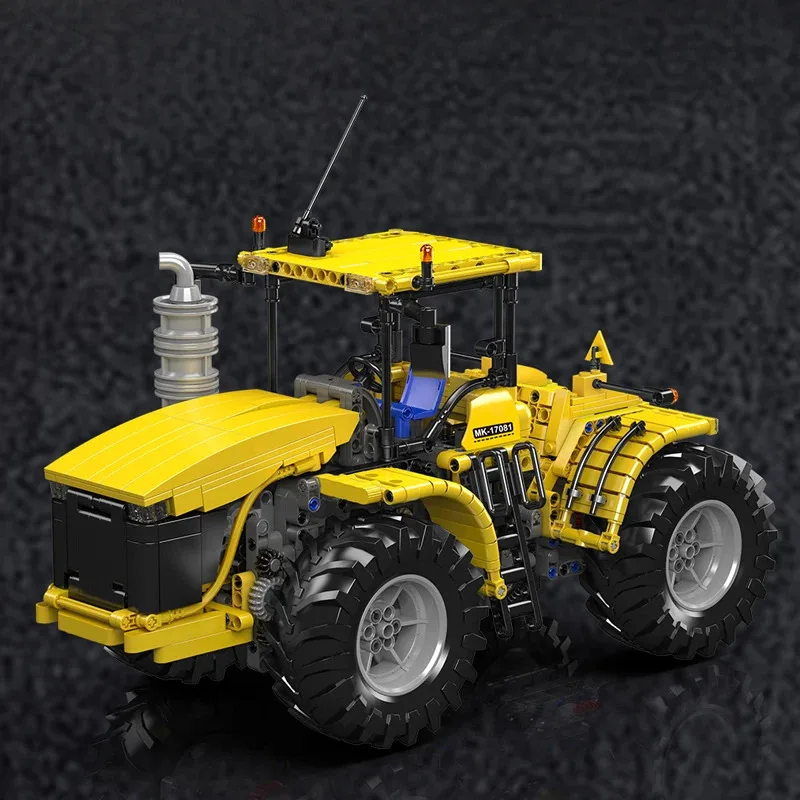 Mould King 17081/17082 juguetes técnicos para coche, Tractor articulado RC Challenger, bloques de construcción, camión Enginerring, ladrillo, regalo para niños