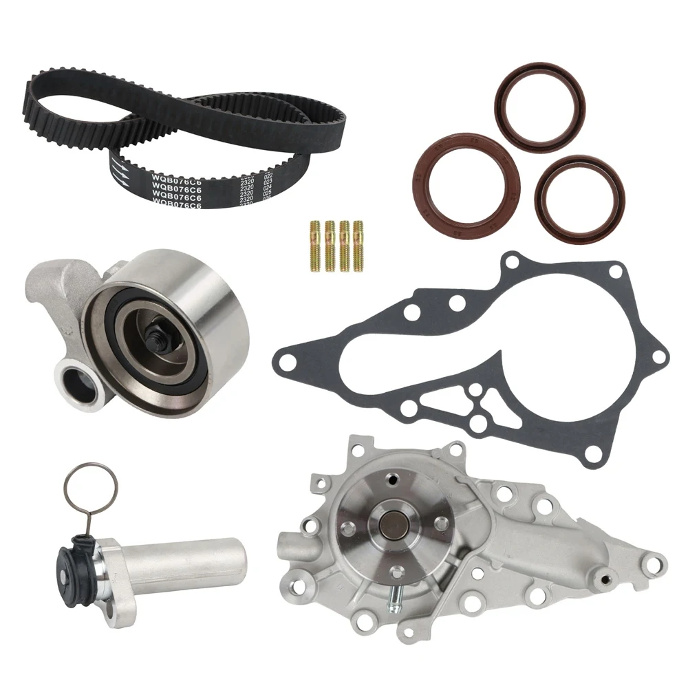 DPGKITS Kit de correa de distribución bomba de agua para 1998-2005 Lexus GS300 IS300 3.0L l6 GAS DOHC TCKWP215 TBK215 TS26215 ITM215 TS215WPHT-2