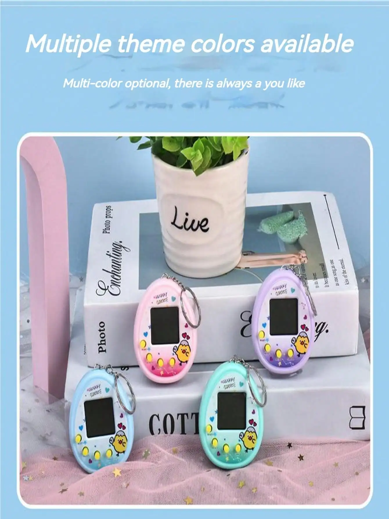 Mini Electronic Toys Gift  Virtual Pet Tamagotchi Toy in 168 in One Electronic Animals Kid Play Game Boy Child Pixel