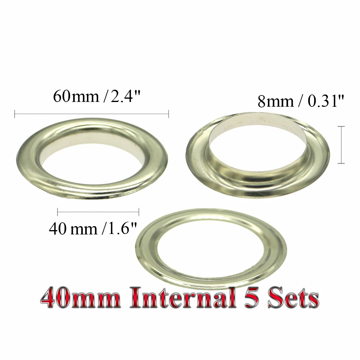 Variant: 40mm argento 5 set