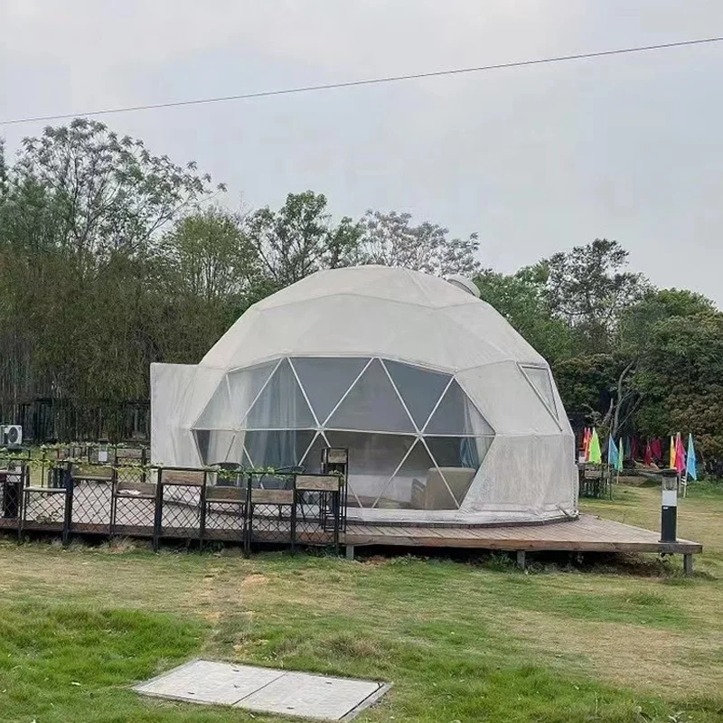 

Best Price Glamping Outdoor Geodesic Dome Tent for Sale
