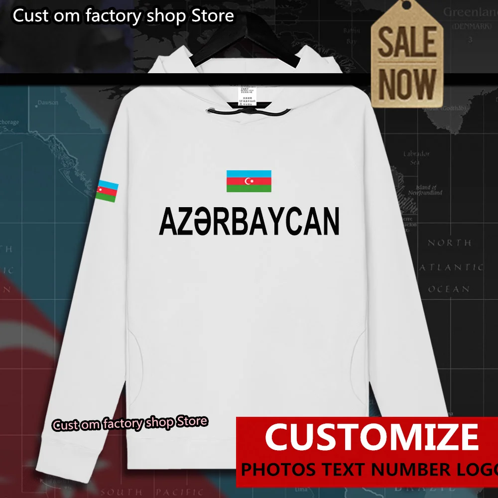 

Azerbaijan Azerbaijani AZE mens hoodie pullovers hoodies men sweatshirt new streetwear clothing Sportswear tracksuit nation 01