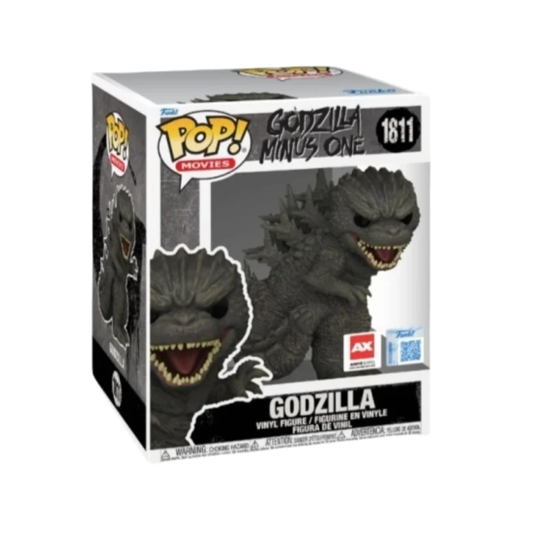 

Original Funko Pop Godzilla Action Figure Vinyl #1811 6 Inches Q Version Decor Sculpture Dolls Limited Edition Collect Toys Gift