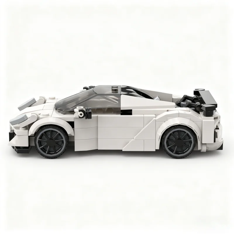 ตัวต่อ MOC รถปอร์เช่ สไปเดอร์ ซิตี้ แชมเปี้ยนส์ 273 ชิ้น ของเล่นตัวต่อสถาปัตยกรรม ของขวัญคริสต์มาส ไอเดียของเล่นสร้างสรรค์ ของเล่นเสริมพัฒนาการเด็ก