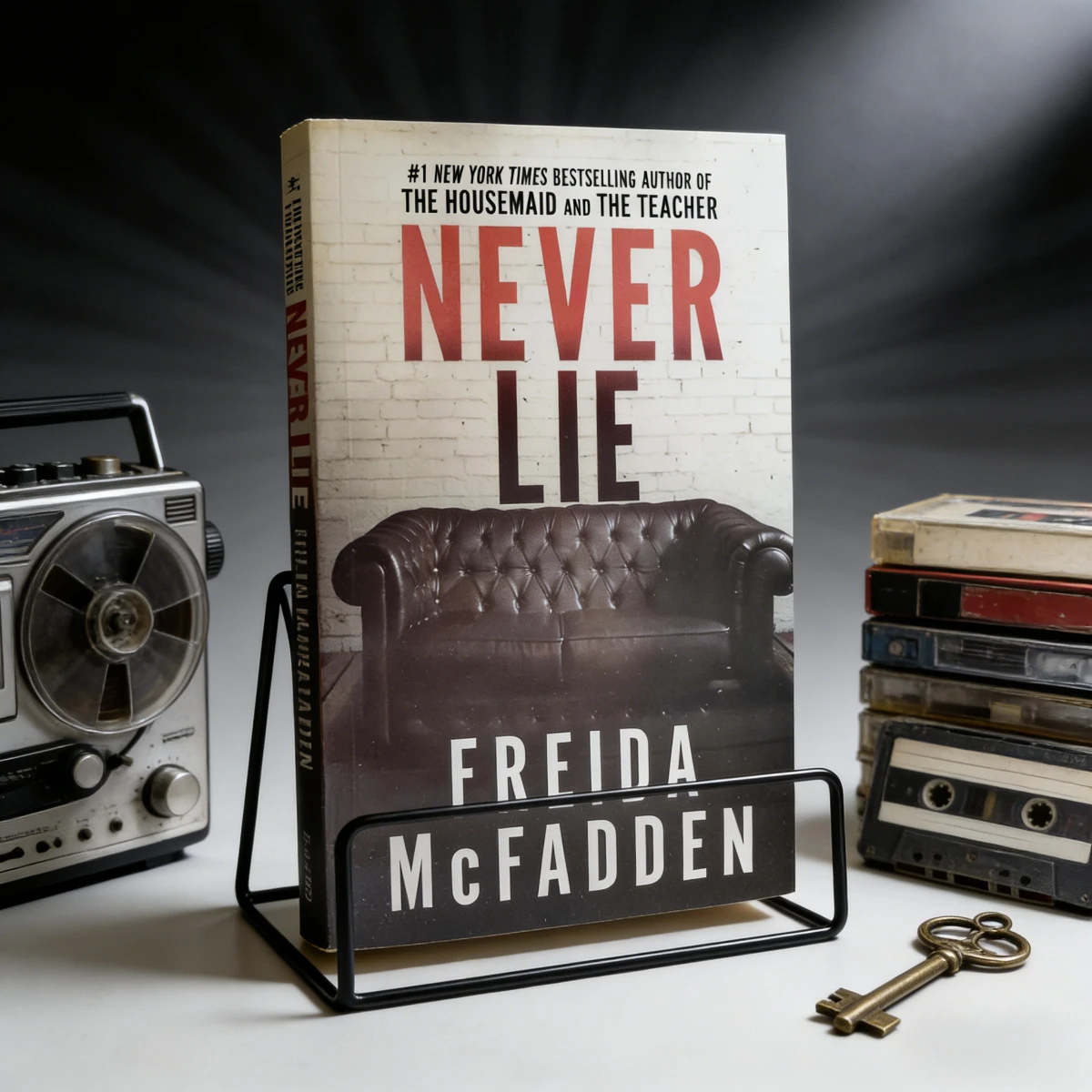 Never Lie Freida McFadden Author of The Housemaid The Teacher Psychological Thriller Suspense Crime Fiction Mystery Reading