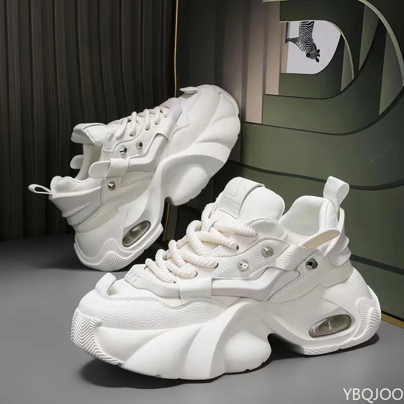 Men's Shoes Spring Autumn New Casual Comfortable Sports Simple Wear resistant Thick soled Height Increasing Shoes