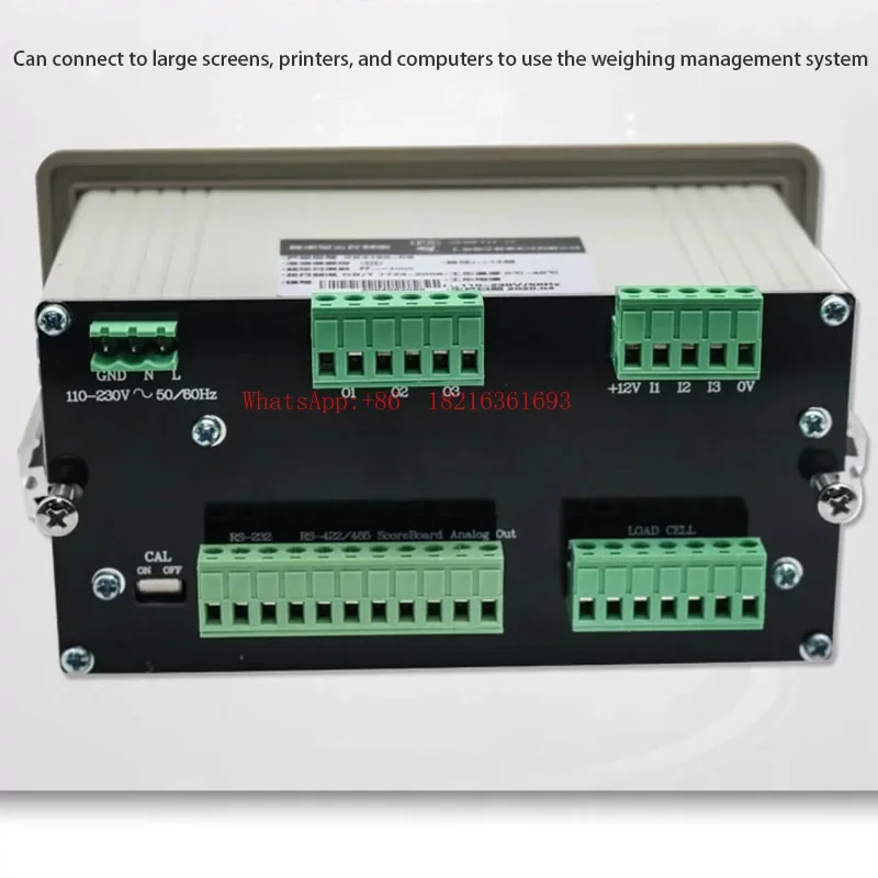 Electronic Quantitative Packaging Weighing Device Industrial Batching Instrument XK3190-C8 Weighing Display Controller