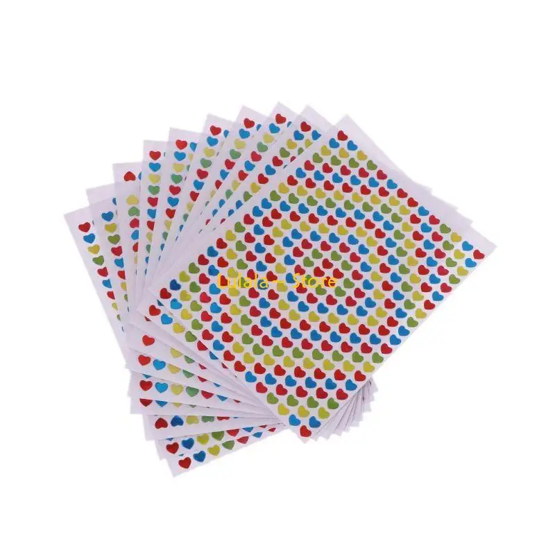 Y4QA 10 hojas pegatinas motivación, premios escolares, diario, taza decorada, recuerdo precortado para niños