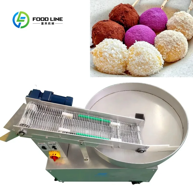 Customize Stainless Steel Flour Powder Coating Machine Chop Bread Crumbs Cover Machine Fried Chicken Breading Machine Commercial