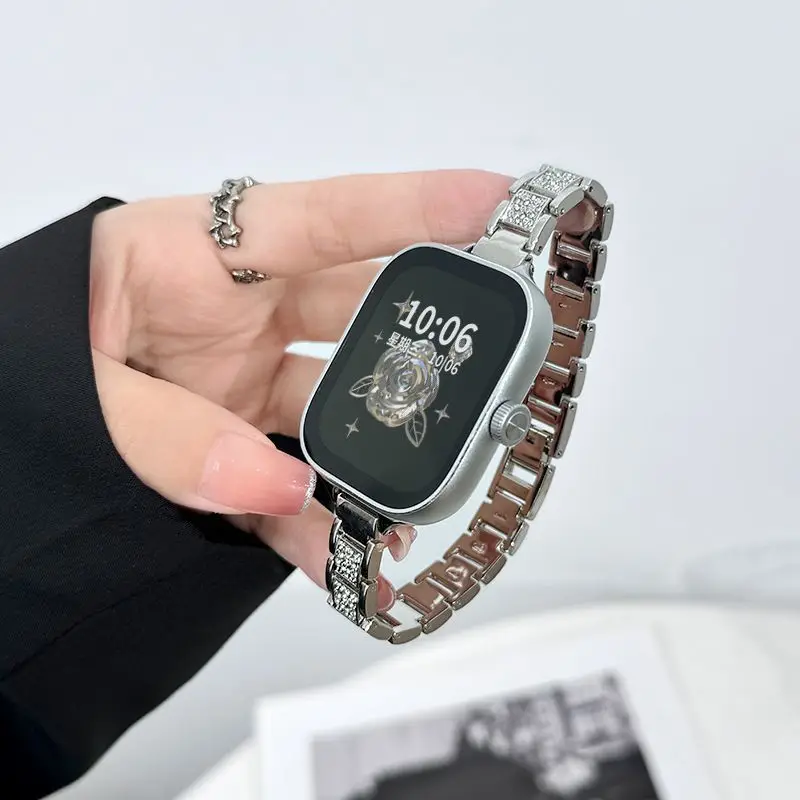 

Квадратные бриллианты подходят для ремешков часов Huawei GT5/GT5 Pro/GT4/GT2/3/4 22 мм/20 мм/18 мм.