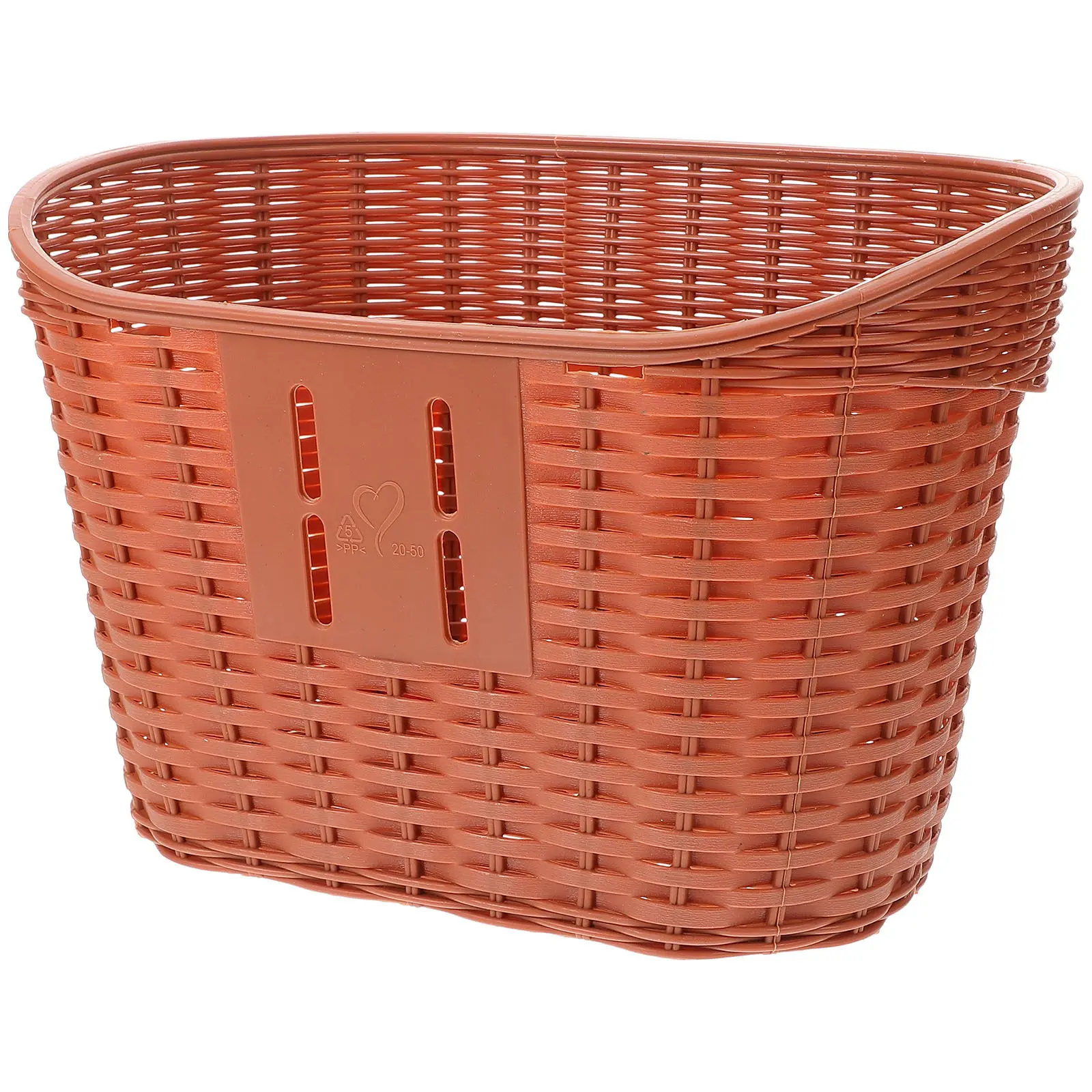 

1Set Bicycle Front Basket Large Capacity Handlebar Mounted Basket Smooth Surface Scratch Resistant for Kids Adult Cycling