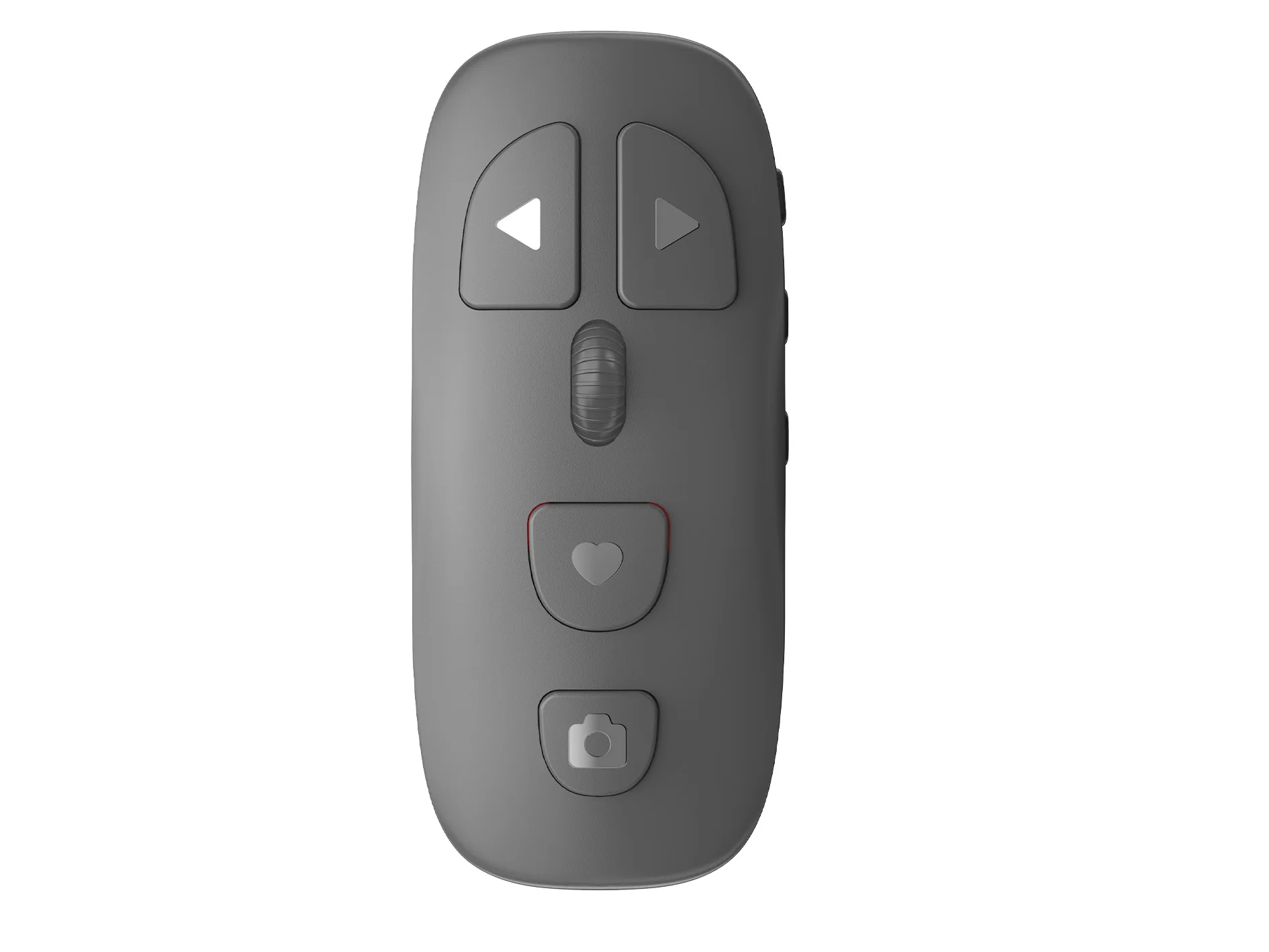 Rechargeable Bluetooth Remote Controller for iPhone Android Mobile Phone Selfie Photo Shutter Scrolling l Page Turnin