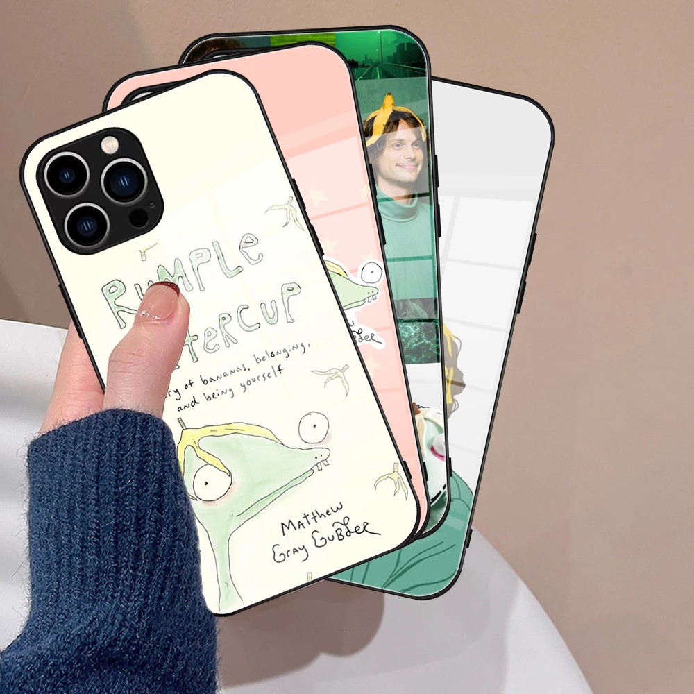 Matthew Gray Gubler Rumple Buttercup Phone Case Tempered Glass For IPhone14 13 11 Pro XR XS MAX 8 X 7 Plus 12 Pro Max Mini Case