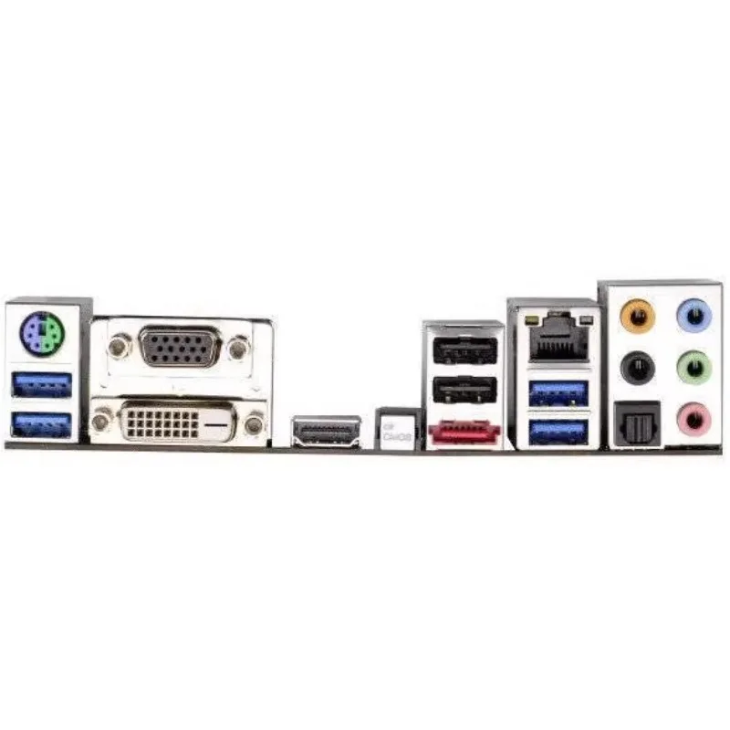 E/o io escudo em branco para asrock z77 extreme4 、 z77 extreme 4 computador placa-mãe moldura placa traseira defletor placa de bloqueio