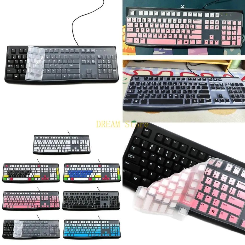 

Keyboard Cover for K120 MK120 Corded Keyboard Protectors Skin Keyboard Thin Silicone Keyboard Cover Accessories best sale