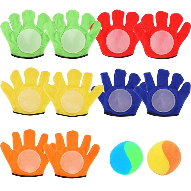 Kids Sucker Sticky Ballen Speelgoed Buitensporten Kinderen Vangen Bal Spel Set Gooien en Vangen Ouder-kind Interactief Speelgoed TMZ