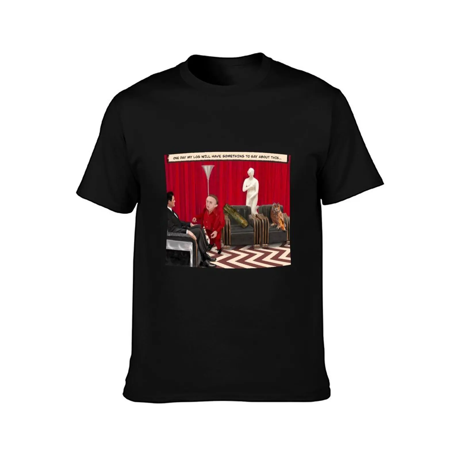 One Day My Log Will Have Something To Say About This T-Shirt Minimalist Casual Short Sleeve Top T-Shirt