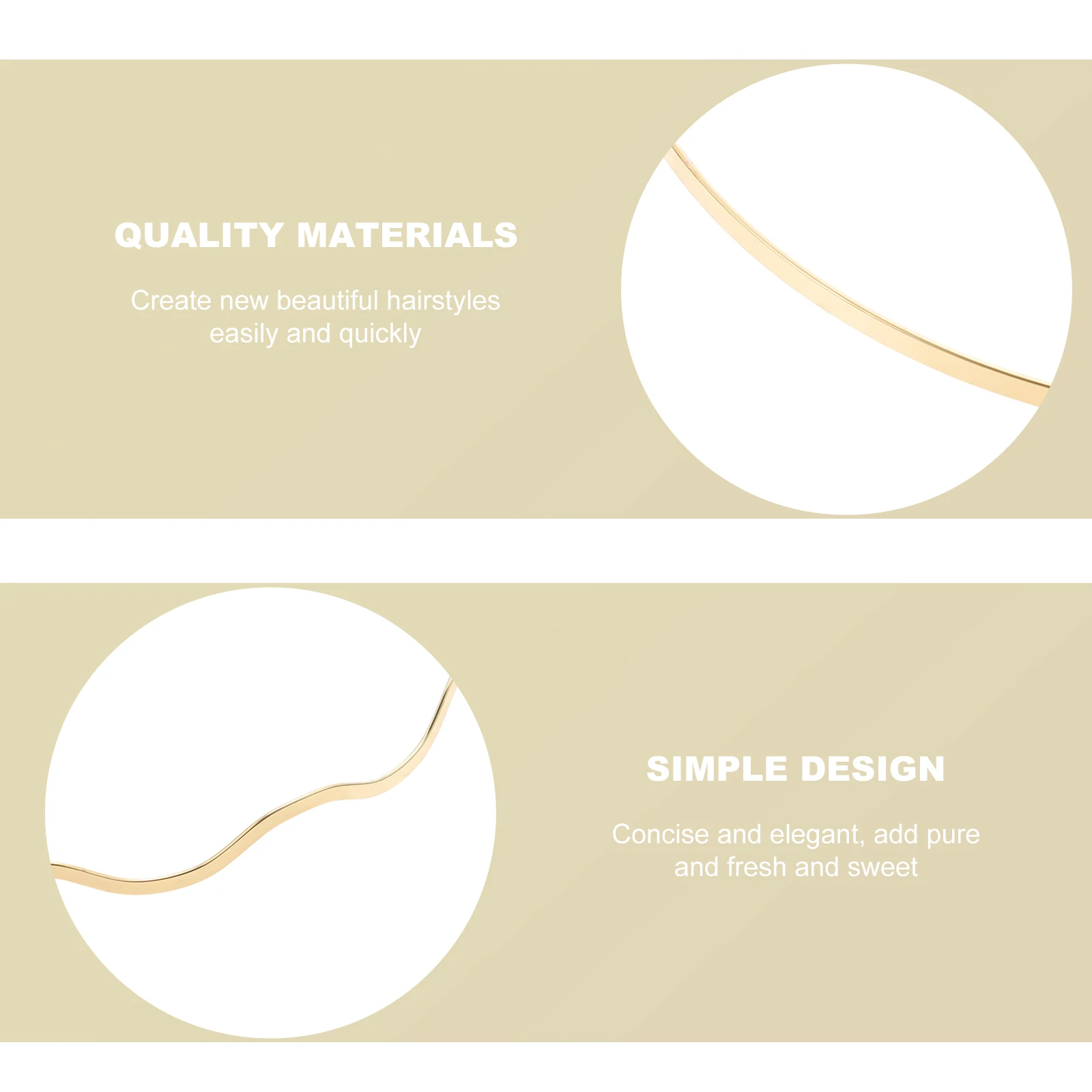 

2 шт., золотая свадебная повязка на голову, изящная волнистая свадебная повязка для волос, повязка на голову из сплава, вечерние обручи для банкета, удобный свадебный головной убор