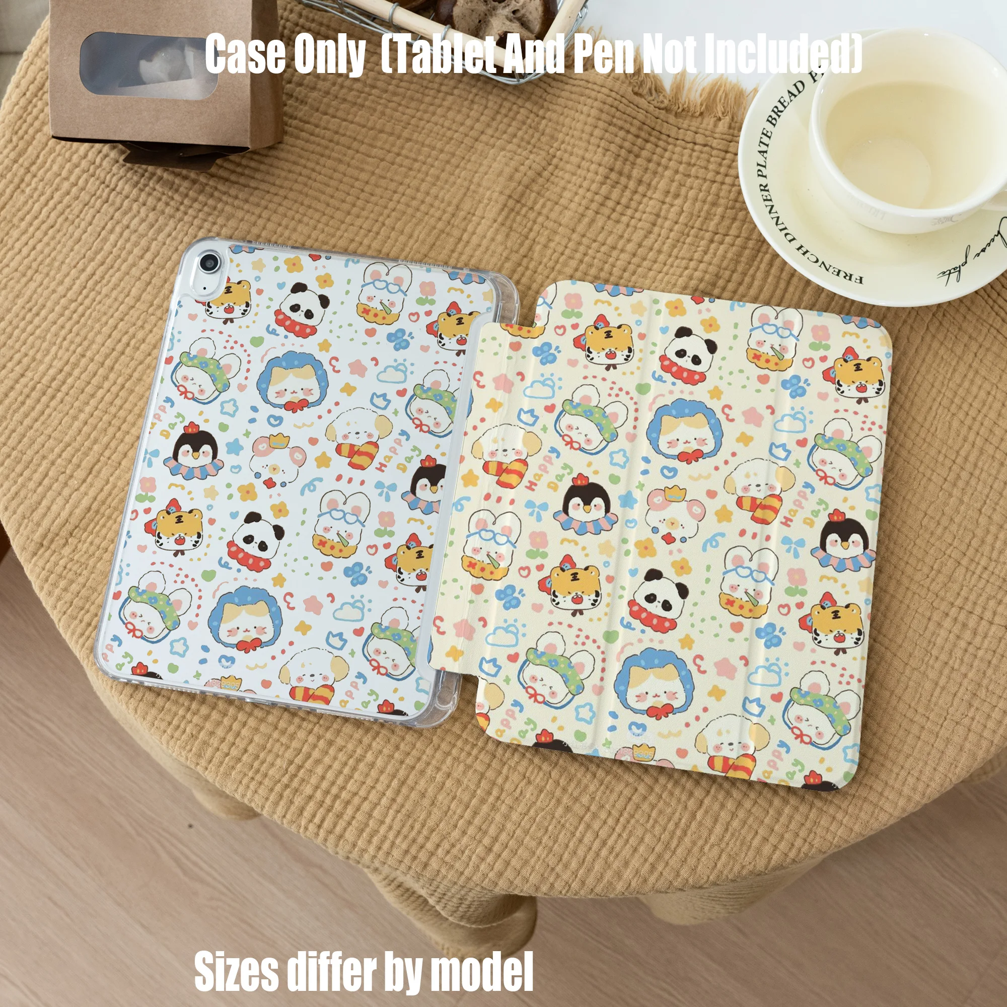 

Premium TPU Tablet Case for Samsung and Apple All Models Slim Fit Protective Cover，Shockproof Lightweight Durable