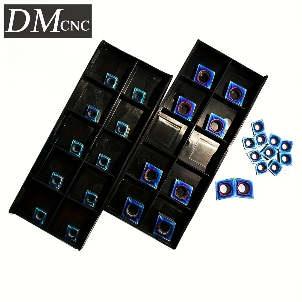 

10 шт. CCMT09T304/060208 ZM1135N нано-синие карбидные вставки для стали/нержавеющей обработки и облицовки с ЧПУ