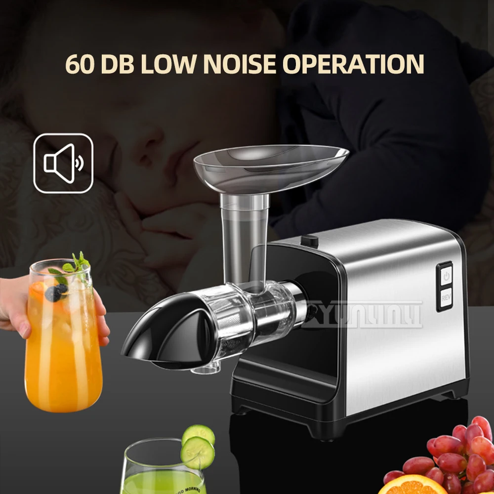 Household Orange Aqueezer Fresh Juicer Machine Stainless Steel Vegetables Fruits Mixer